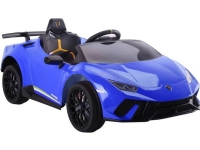Lean Cars Lamborghini Huracan elbil för barn, blå