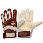 FC Barcelona Goalkeeper Gloves Kids (7-9YEARS) Official Merchandise NEW UK