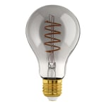 EGLO - E27 A60 Spiral Rökfärgad Smart Lampa - Zigbee & Bluetooth