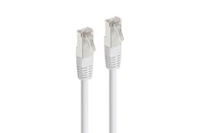 CABLE RJ45 CAT6 DROIT 20M BLANC