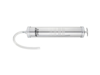 Hazet suction and pressure syringe 2162-4 (silver, for sucking off engine oil)
