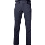 Bergans Convertible Zip-Off Softshell Pants Men Navy Blue
