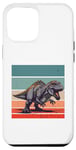 Coque pour iPhone 12 Pro Max Tyrannosaure Rex paléontologue Dinosaure rugissant Indominus