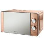 Lifestyle Online Scotland Stylish Goodmans Copper Microwave-Capacity: 20L Stainless Steel New