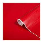 d-c-fix papier adhésif pour meuble uni-colore laque Signal rouge - film autocollant décoratif rouleau vinyle - pour cuisine, porte - décoration revêtement peint stickers collant - 67,5 cm x 2 m