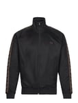 Contrast Tape Track Jkt Tops Sweat-shirts & Hoodies Sweat-shirts Black Fred Perry