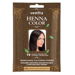 Venita Henna Color örtfärgande balsam med naturlig henna 19 svart choklad (P1)