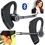 V8S Trådlöst headset Handsfree-hörlurar för både höger och vänster öra för Android IOS-telefoner Trådlösa brusreducerande hörlurar