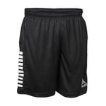 Select Shorts Spania - Sort/hvit Barn Fotballshorts unisex