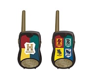 Lexibook Warner Harry Potter Talkies-Walkies, Jeu de Communication, Clip Ceinture, à Piles, Noir/Or, TW12HP, M
