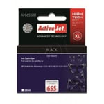 ActiveJet AH-655BR Premium version - 20 ml - noir - compatible - cartouche d'encre (alternative pour : HP 655) - pour HP Deskjet Ink Advantage 3525, Ink Advantage 46XX, Ink Advantage 5525, Ink Advantage 6525