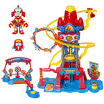 SUPERTHINGS RIVALS OF KABOOM- Superthings-Playset Training Tower, Tour d'entraînement, PSTSP112IN80, Multicolore, 48 x 33 x 38 Centimeters