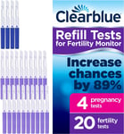 Clearblue Refill Pack for Advanced Fertility Monitor: 20 Fertility Tests for Ovu