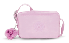 Kipling ABANU Small  Crossbody Bag - Blooming Pink RRP £73.00