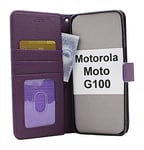 New Standcase Wallet Motorola Moto G100 (Lila)