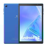 PRITOM Tablette 10 Pouces Android 12, 2GB RAM, 32GB ROM, 6000mAh, Expand to 512GB, Quad Core Processor, 10 inch Tablets, Android Tablets HD IPS Screen, Camera, Wi-FI, Bluetooth, Tablet PC(Blue)