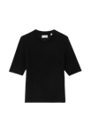 Dagmar Brushed Alpaca Top Svart