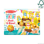 Melissa and Doug Fun at the Fair ROLL & BOWL GAME SET! NEW SEALED IDEAL GIFT!