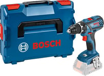 Bosch Professional Perceuse-Visseuse sans Fil GSR 18 V-28 sans Batterie 18 V Couple Dur/Doux 63/28 Nm, L-Boxx), Bleu, Size