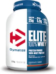 Dymatize Elite 100 Percent Whey Chocolate Fudge 2170G - High Protein Low Sugar P
