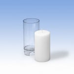 Kristinas Pyssel och Hobby Ljusform - 97x52 mm Blockljus Cylinder