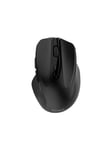 OFFICE Wireless Silent Office Mouse - Mus - Optisk - 6 knapper - Sort