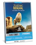 TicketBox – Coffret Cadeau - ZooParc de Beauval - 2 journées et 1 Nuit pour 2 Personnes dans Le 4e Plus Beau Zoo du Monde et Visite du dôme équatorial – idée Cadeau Couple Original