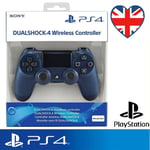 NEW Sony DualShock 4 Controller | Official PlayStation PS4 Gamepad Midnight Blue