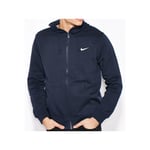Nike Sportswear Club Fleece Full-Zip Hoodie in Navy