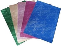 Shining Cardstock 230G 25X35cm 5 Sheets Mix