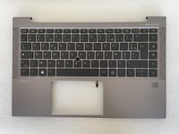 HP ZBook Firefly 14 G7 M07132-051 French FR Keyboard AZERTY France Palmrest UMA