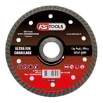 KS TOOLS - 337.3002F - Disque diamant ultra fin carrelage (PCW) - disque diamant 125mm - Pour meuleuse d'angle - coupe carrelage