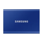 Samsung T7 ekstern SSD 1TB, blå