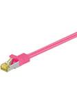 RJ45 patch cord CAT 6A S/FTP (PiMF) 500 MHz with CAT 7 raw cable