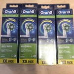 Braun Oral B Cross Action. Electric Replacement Toothbrush Heads 8 Pack X4