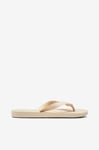 Sleepers - Flip-flops SlimWideStrap - Vit