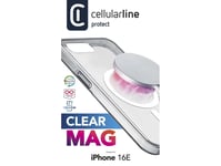 Cellularline 8018080492884, Omslag, Apple, Iphone Se (2025), 15,5 Cm (6.1"), Transparent