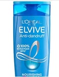L'Oreal Elvive Shampoo 400 Ml anti Dandruff, White and Blue