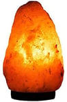 Gabz Authentic Pure Himalayan Pink Rock Salt Lamps | Mood Freshner, Romantic Setting, Ionizer, Relaxing Lighting Desk Lamp | Available in Different Sizes (1x 1-2kg)