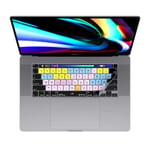 Avid Pro Tools Keyboard Cover Overlay for 13" & 16" MacBook Pro 2020+ - Genuine Editors Keys Shortcut Cover 2019/2020