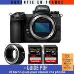 Nikon Z7 II + Nikon FTZ II + 2 SanDisk 128GB Extreme PRO UHS-II SDXC 300 MB/s + Guide PDF ""20 TECHNIQUES POUR RÉUSSIR VOS PHOTOS