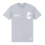 Official Columbia University C Heather Grey T-Shirt Short Sleeve Crew Neck Tee