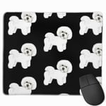 Toy Poodle Funny Mouse Pad Rubber Rectangle Mouse Pad Gaming Mouse Pad Computer Mouse Pad Color Mouse Pad