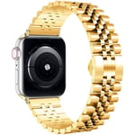 Rostfritt stål armband Apple Watch 44mm guld