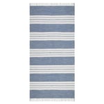 KM Carpets Sund Trasmatta Himmelsblå 75x280