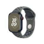 Apple Nike Sport Band 41 Mm Strap Silver S-M