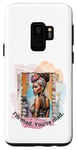 Galaxy S9 Urban Goddess: Graffiti Wall Beauty, I'm Mad, you're Mad Case