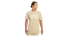 T shirt manches courtes nike sportswear retro beige