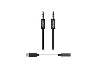 Energizer - Audio Pack - 11 cm USB-C to Jack Adapter - 3.5 mm Jack Audio Cable