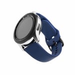 Fixed Samsung Galaxy Watch 22mm Armband Silicone Strap Blå